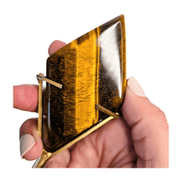 Tiger's Eye Diamond with Stand