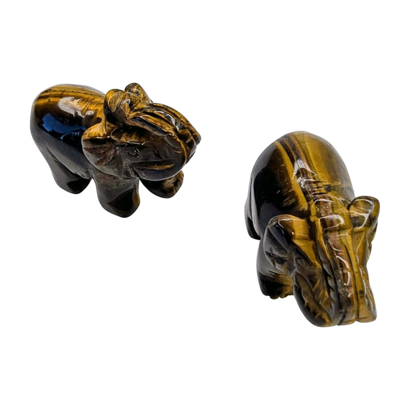 Tiger's Eye Elephant