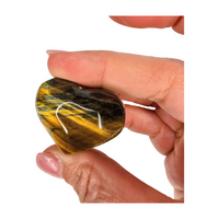 Tiger's Eye Heart