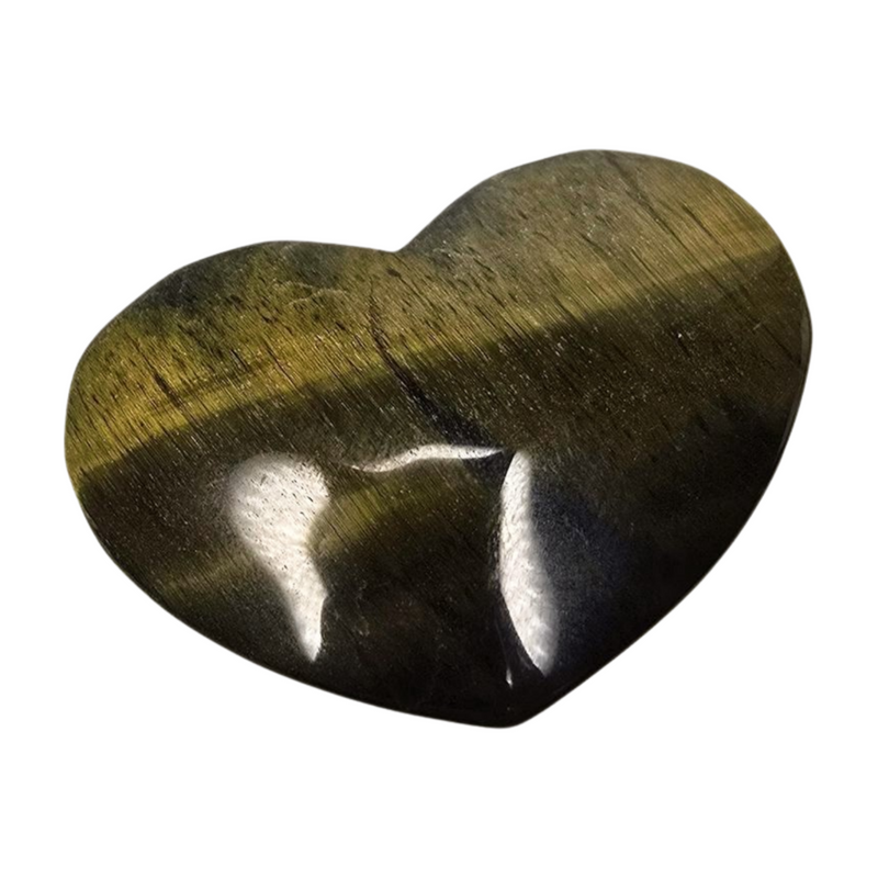 Tiger's Eye Heart