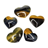 Tiger's Eye Heart