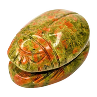 Unakite Scarab