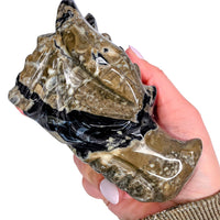 Volcano Agate Dragon