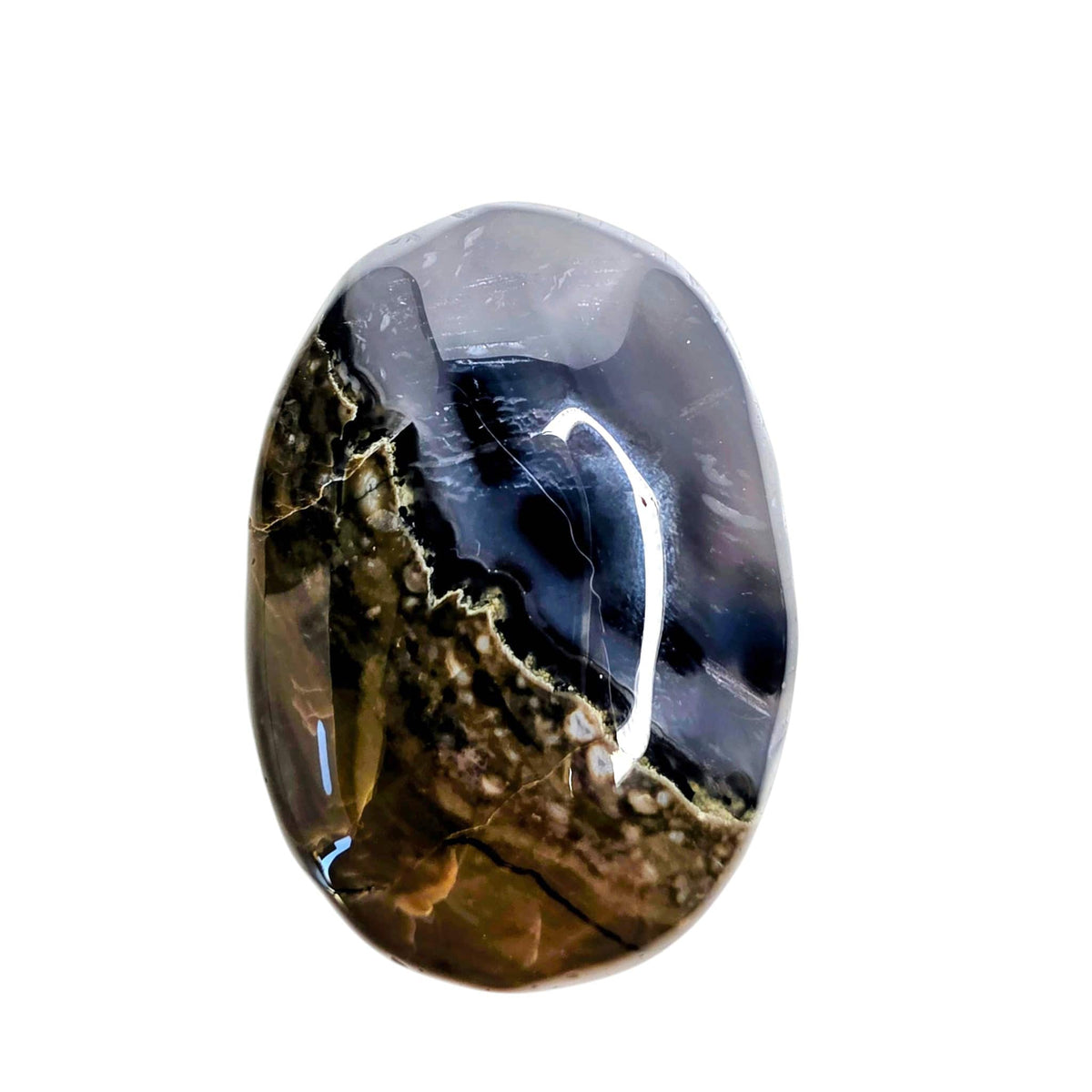 Volcano Agate Palm Stone