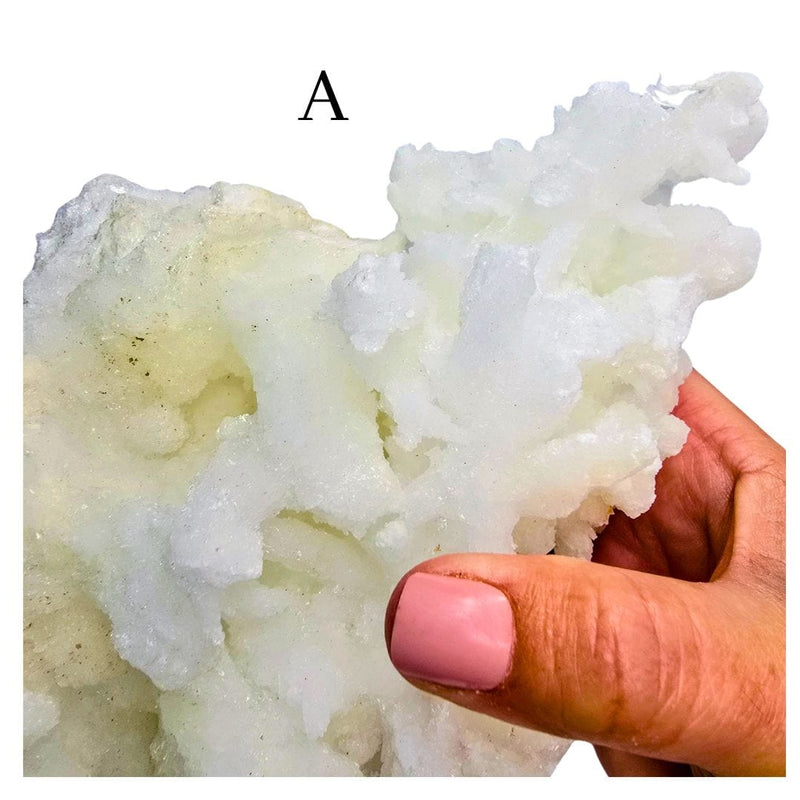 White Aragonite Specimen