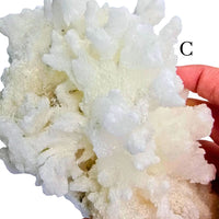 White Aragonite Specimen