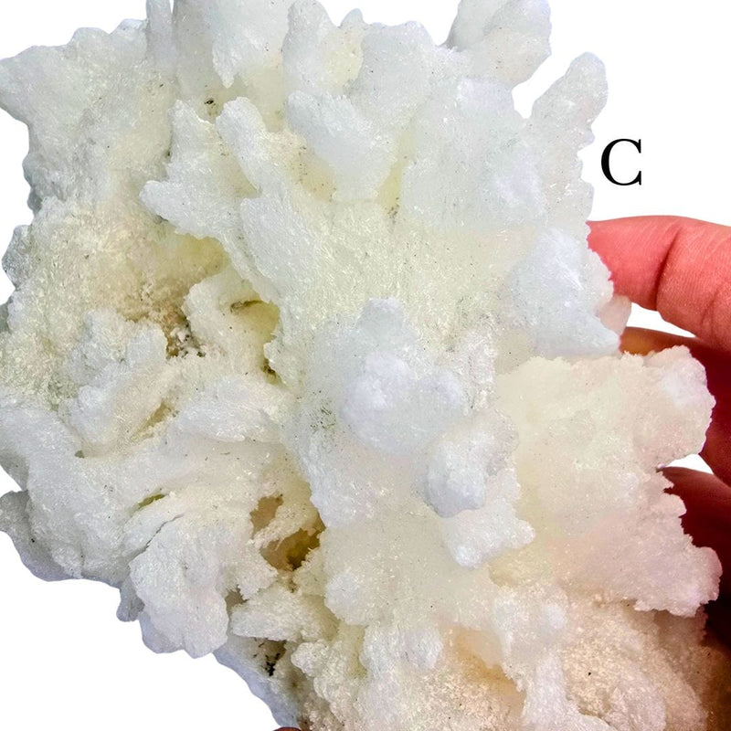 White Aragonite Specimen