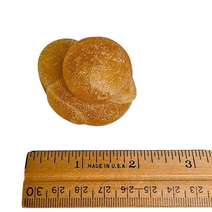 Yellow Calcite Duck - Mama