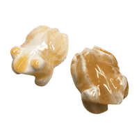 Yellow Calcite Frog