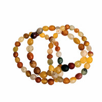 Gobi Desert Jasper Beaded Bracelet (6mm)