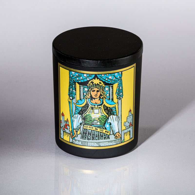 The Chariot Tarot Candle - 8.5 oz