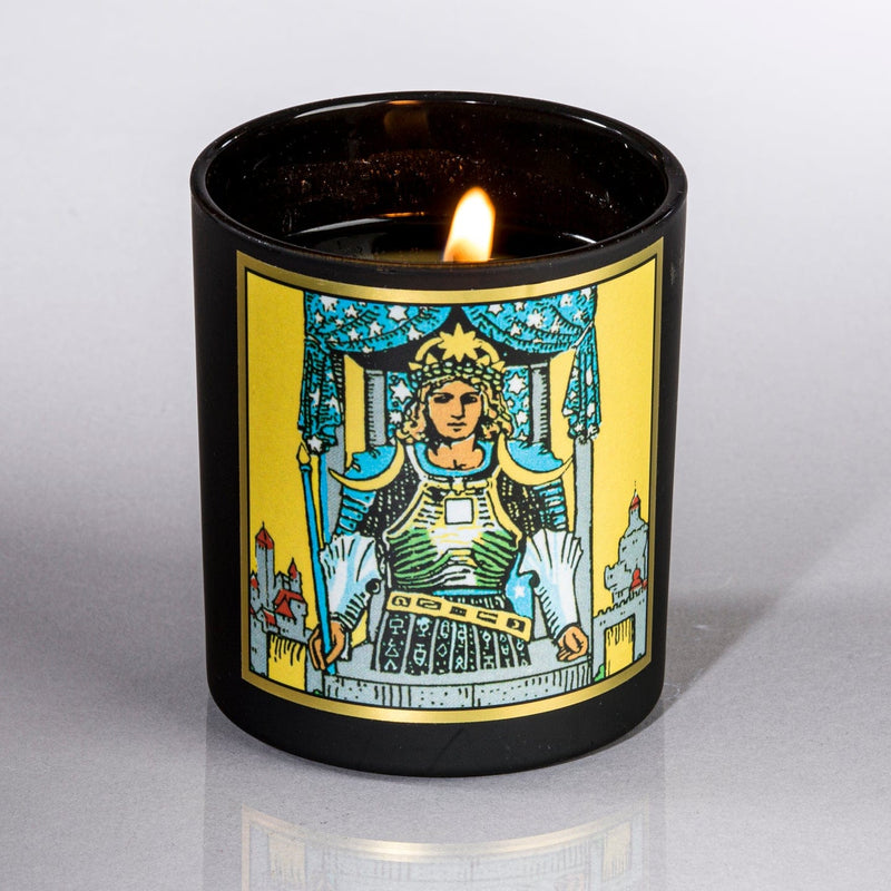 The Chariot Tarot Candle - 8.5 oz